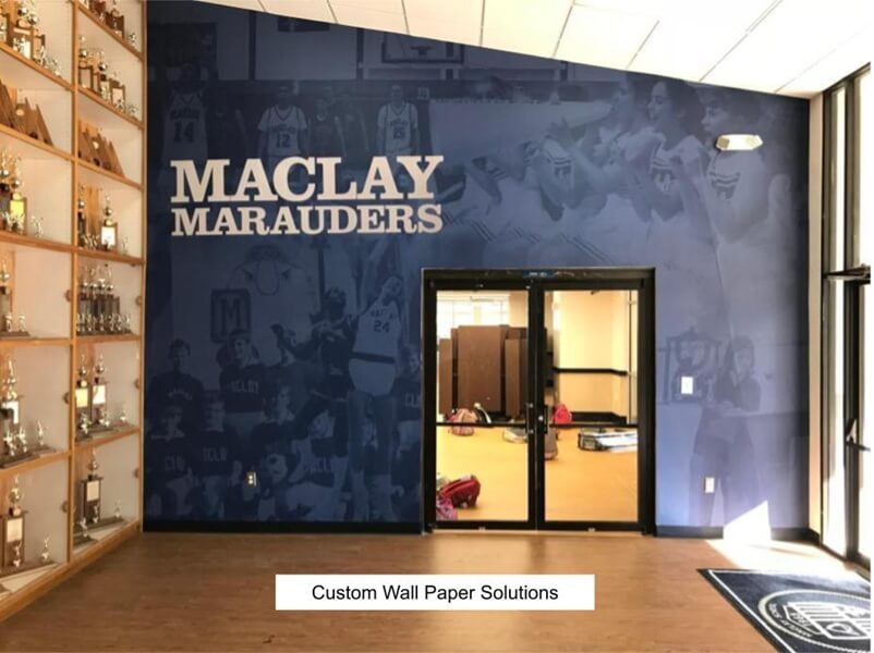 Custom Wallpaper Solutions & Custom Vinyl Graphics